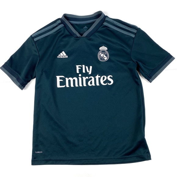 dark blue real madrid jersey